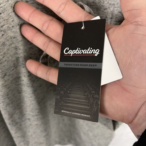 Arizona State Sun Devils Lightweight Pullover Hoodie Heather Gray Size 2XL NWT - Picture 3 of 6